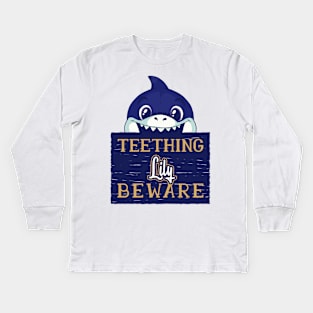 Lily - Funny Kids Shark - Personalized Gift Idea - Bambini Kids Long Sleeve T-Shirt